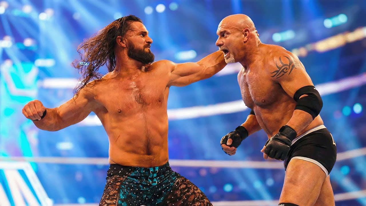 FULL MATCH - Seth Rollins vs. Goldberg: WrestleMania 38 | Netflix 2025 | WWE 2K25 | 29 Dec 2025