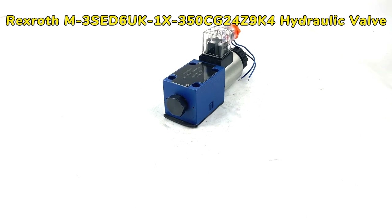 Rexroth M 3SED6UK 1X 350CG24Z9K4 Hydraulic Valve