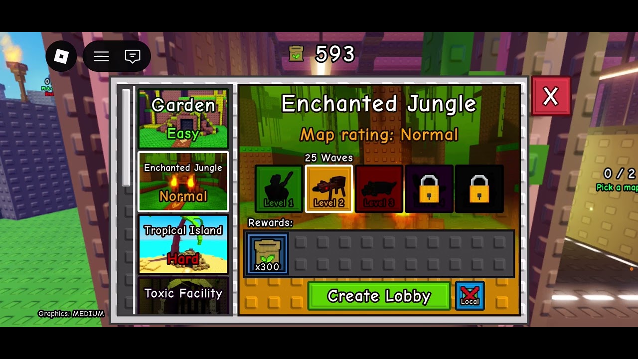 Garden tower defense