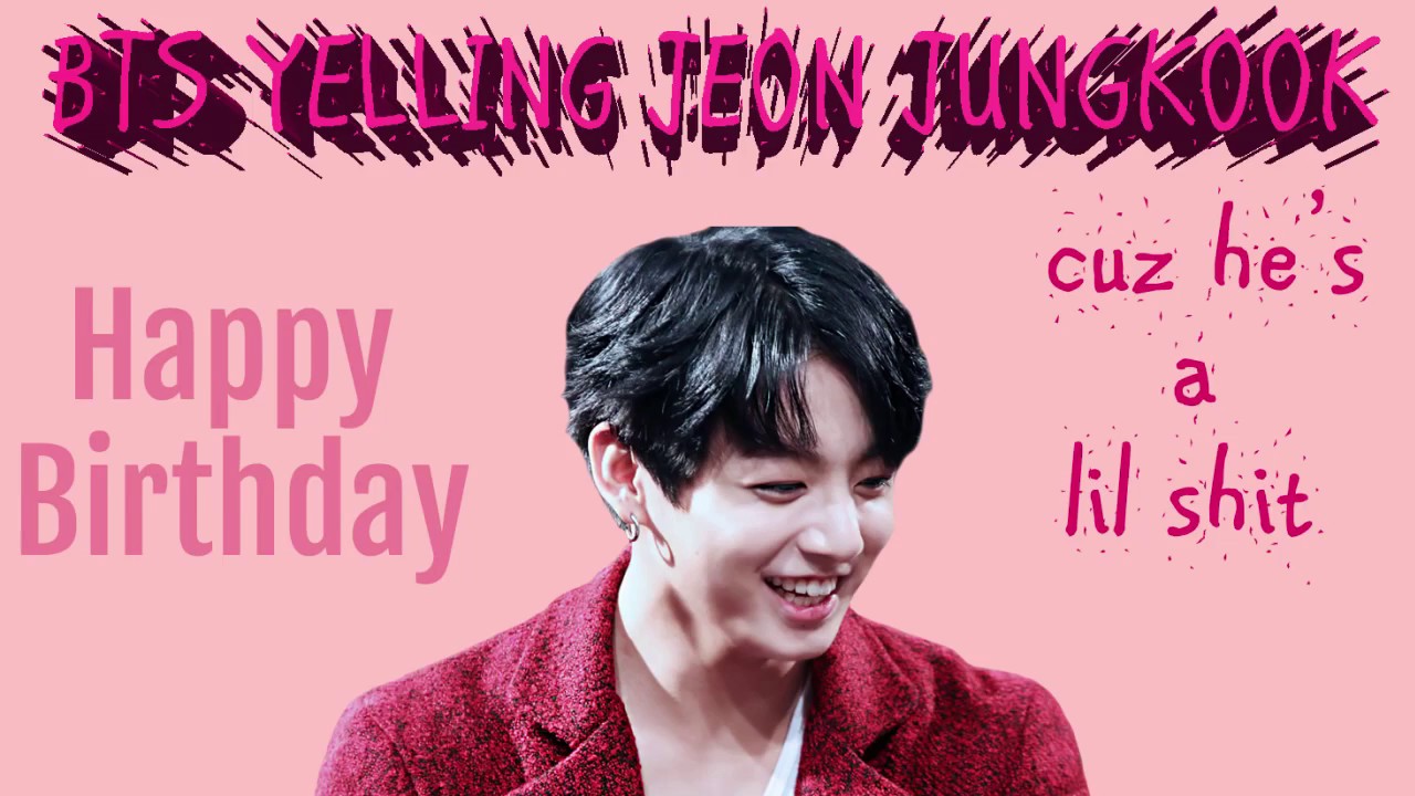 BTS yelling Jeon Jungkook! Compilation