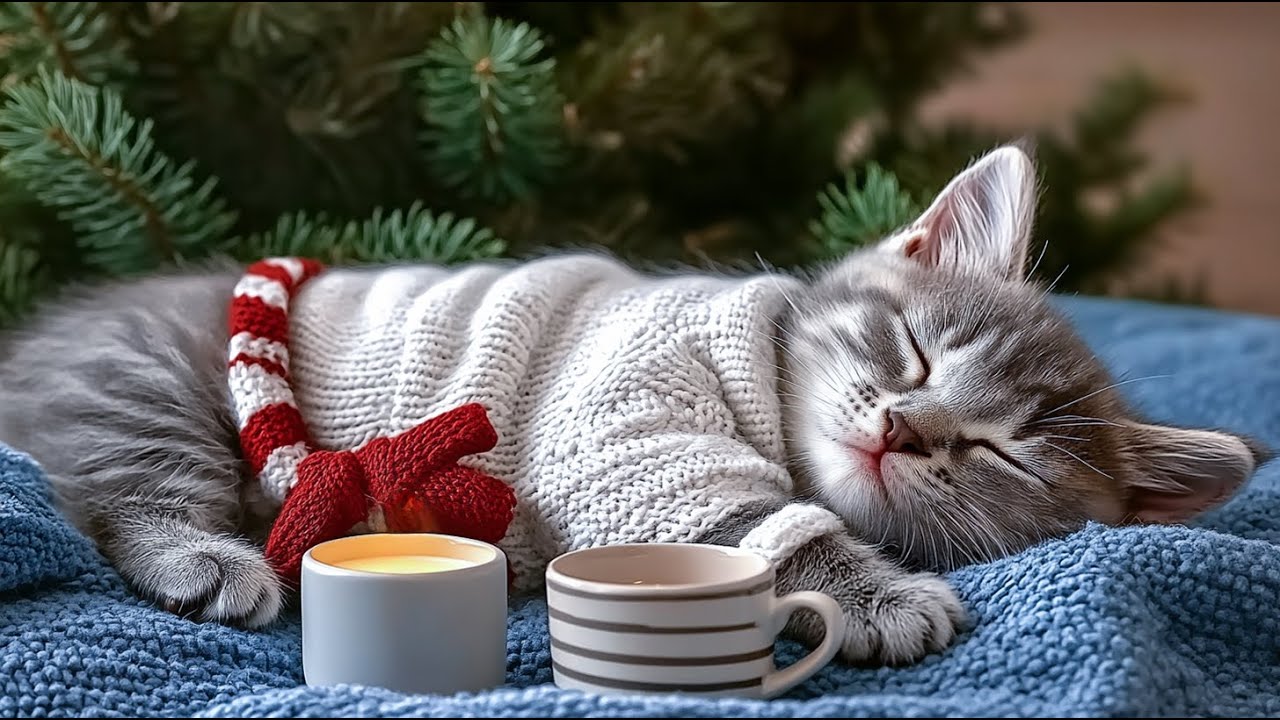 Relaxing music for cats 🐈 Kitten relaxing music sleep 🎶 Relaxing Music With Our Gentle Piano Music