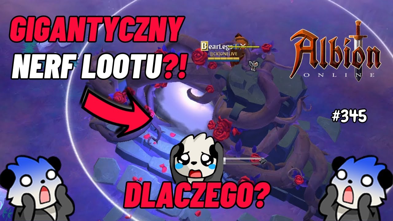 Gigantyczny nerf lootu w mistach? Dlaczego bez info? - Albion Online - Od 0 do Albiończyka#345