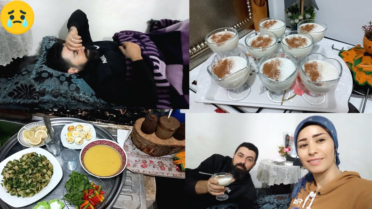 صلاح مريض كتير و🚑جبنالو أدويه💊💉 صيدلية وعملتلو🍧 رز بحليب 