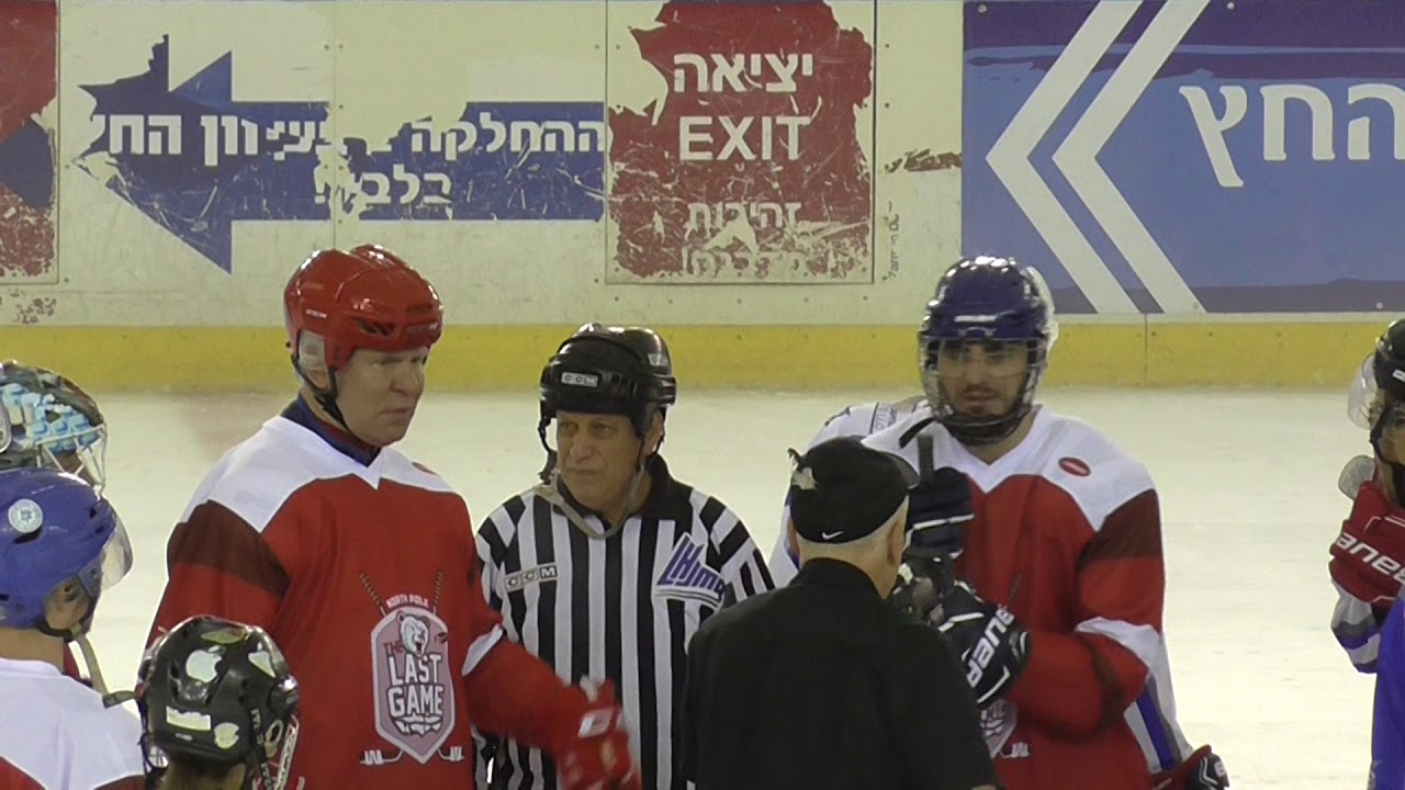 Visit of Viacheslav Fetisov to Israel.