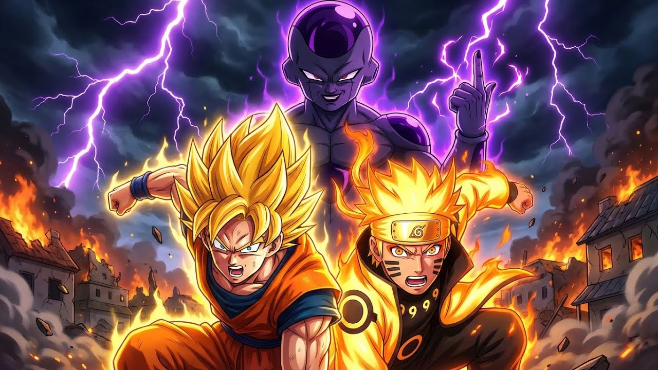 Peace Never Lasts 💔 | Goku & Naruto vs Frieza | Part 2