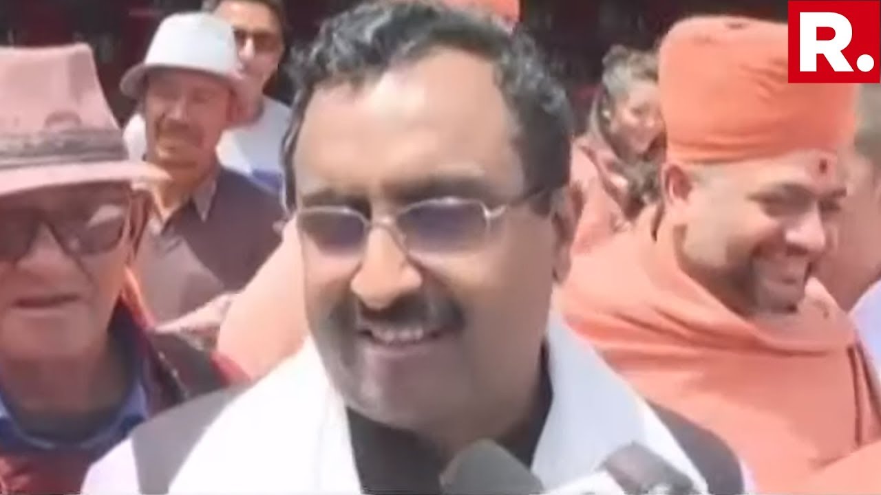 BJP's Ram Madhav Addresses Media After Attending Independence Day Celebration In Leh