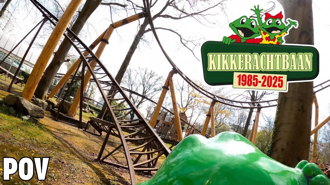Kikkerachtbaan On Ride POV - Duinrell Netherlands