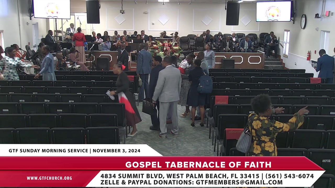 GTF Church Sunday Morning Service | November 3, 2024