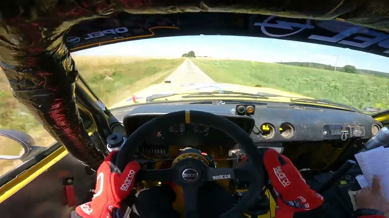 Grabfeldrallye 2025 Opel Manta B 16V WP2 (2.Klassenzeit)