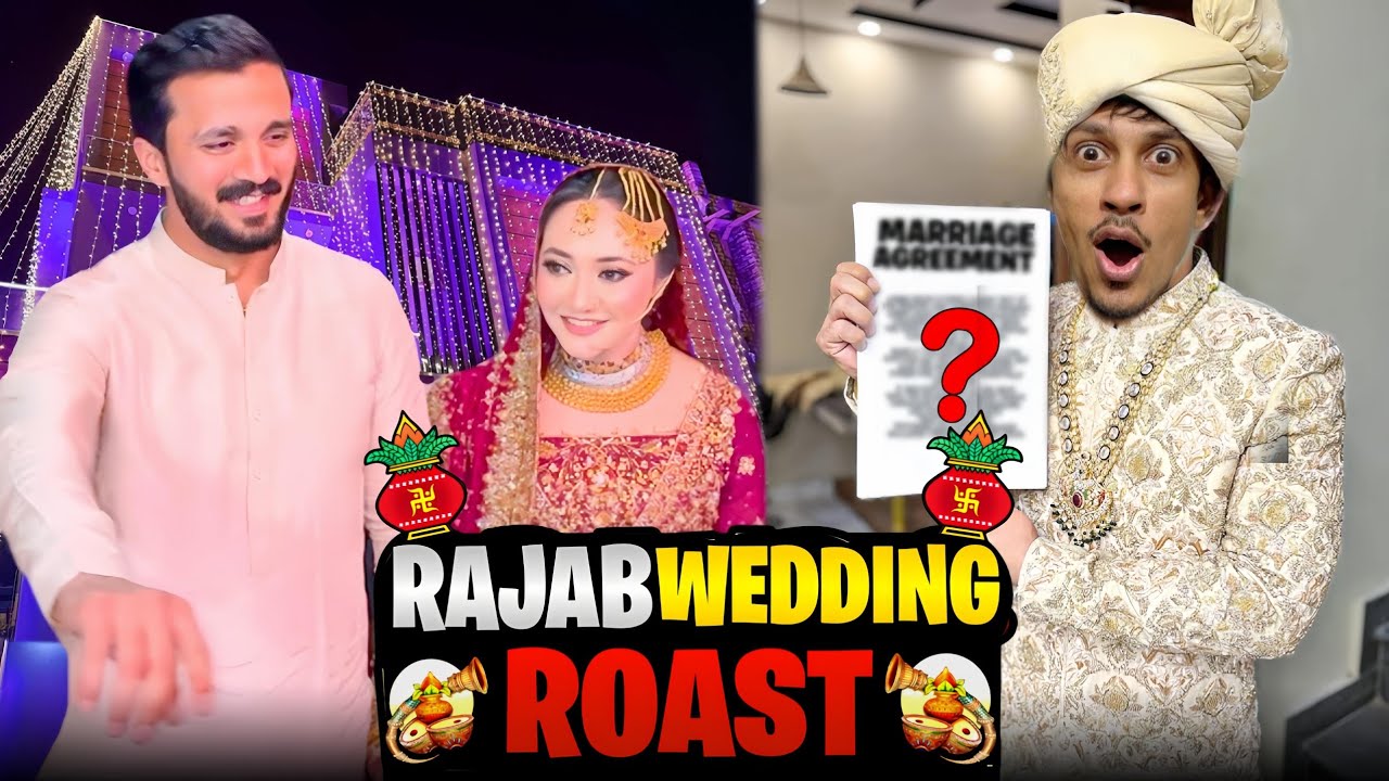 Rajab Wedding Roast - 💒 Kiu kia ARREST ??😭