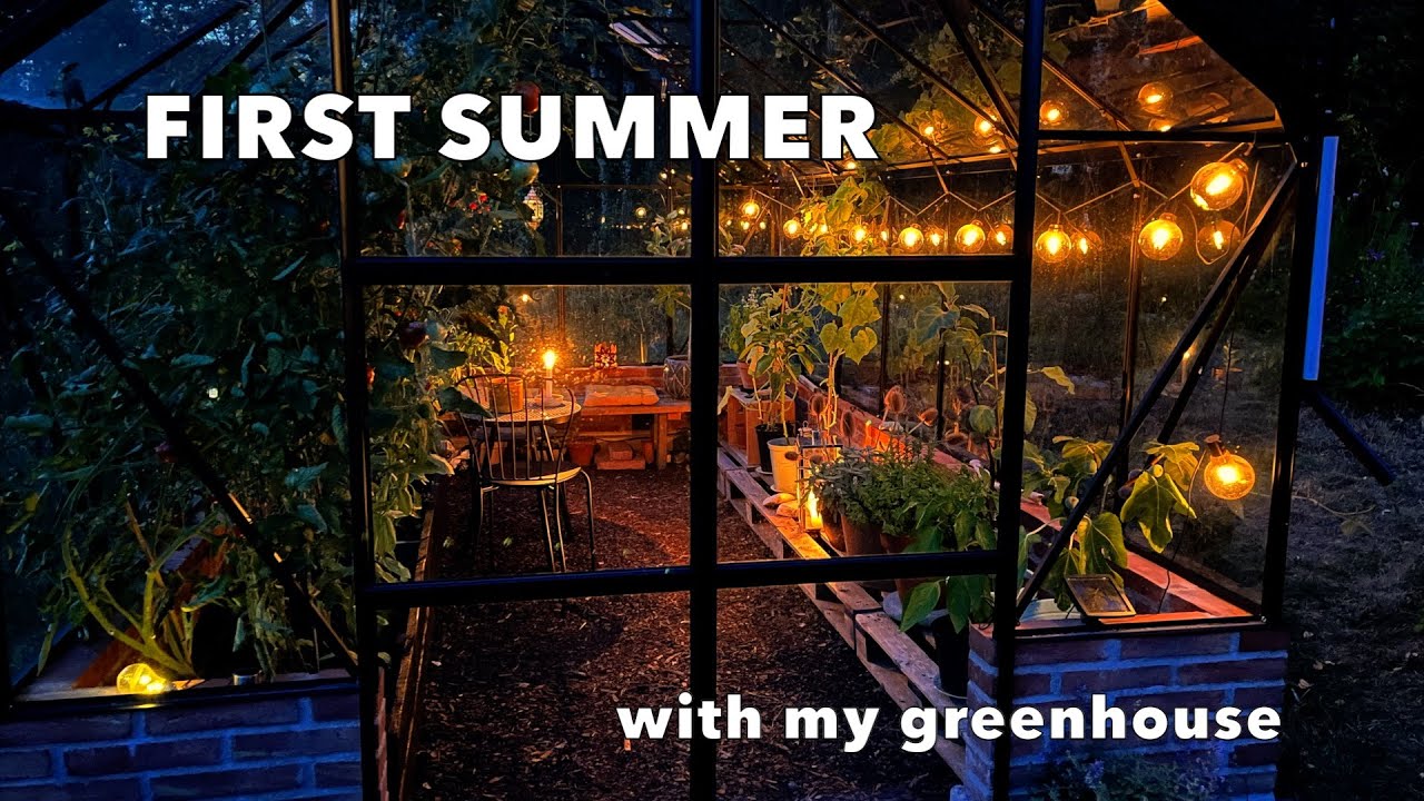 My new greenhouse - central Sweden