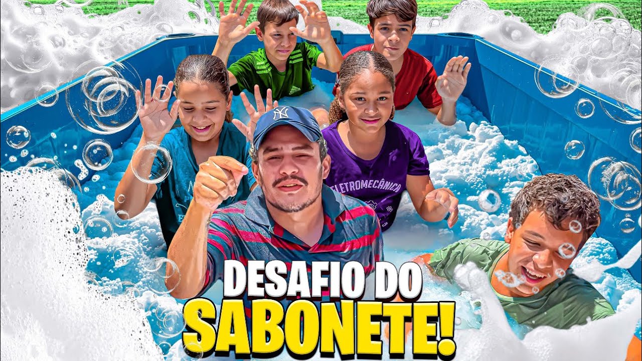 DESAFIO DO SABONETE 😱