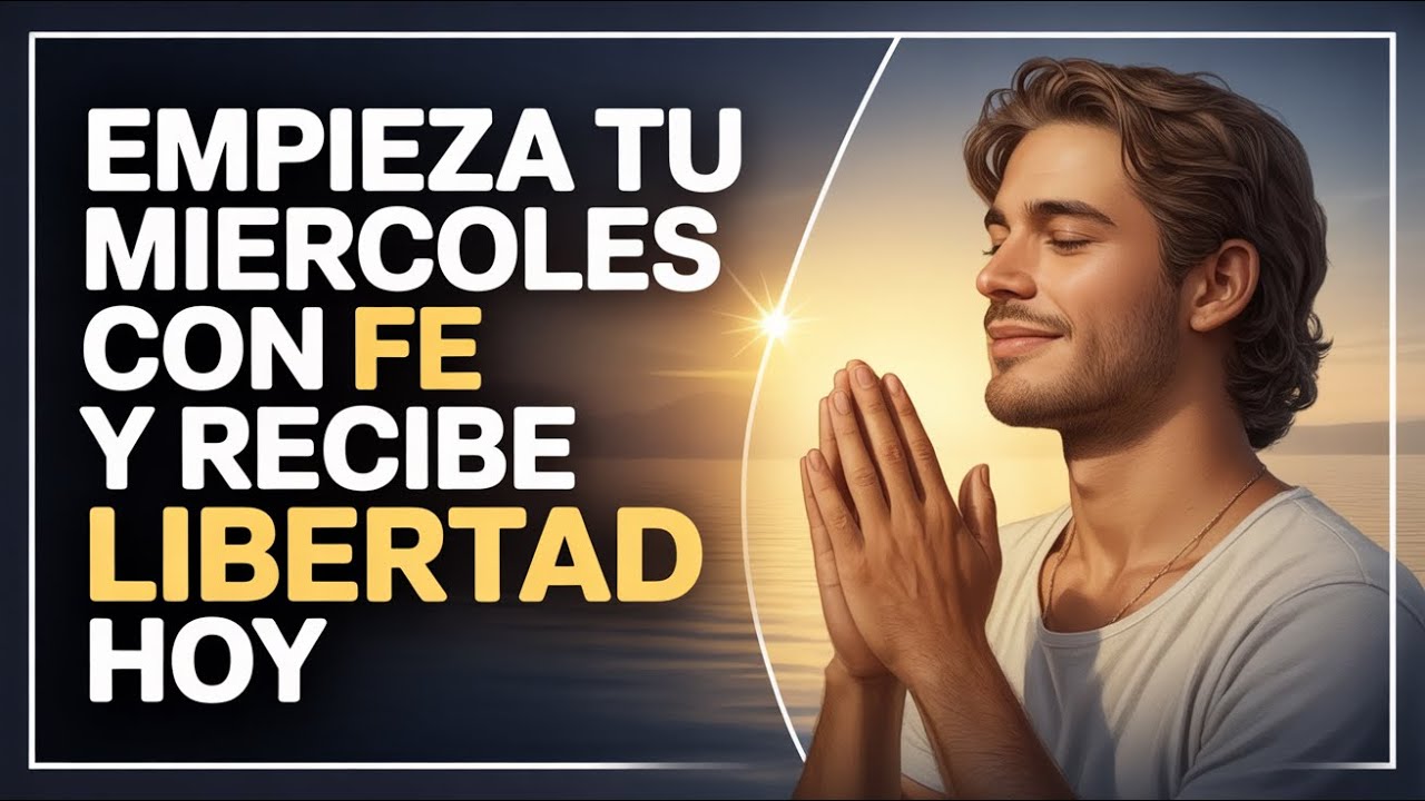 No empieces este miércoles sin esta oración — Dios quiere darte libertad hoy
