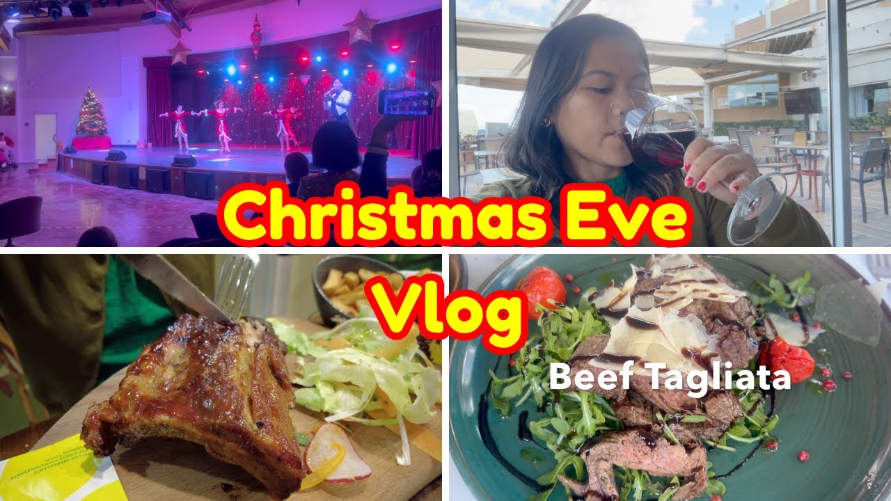 Рождественский влог 2025 в Меллихе на Мальте DB Seabank Hotel Resort + Spa #vlogmas #malta #foodvlog