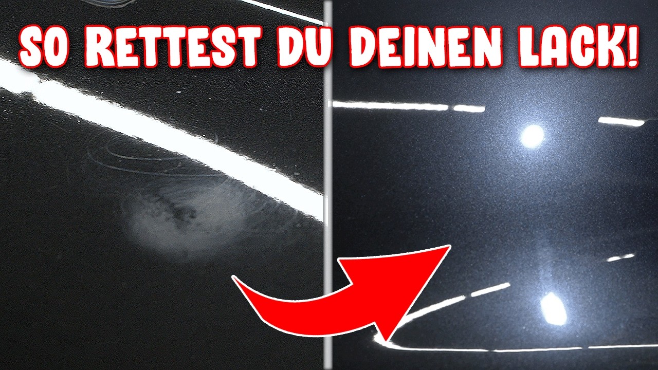 Lack retten nach Vogelkot: Schritt-für-Schritt Anleitung zum Schleifen & Polieren!