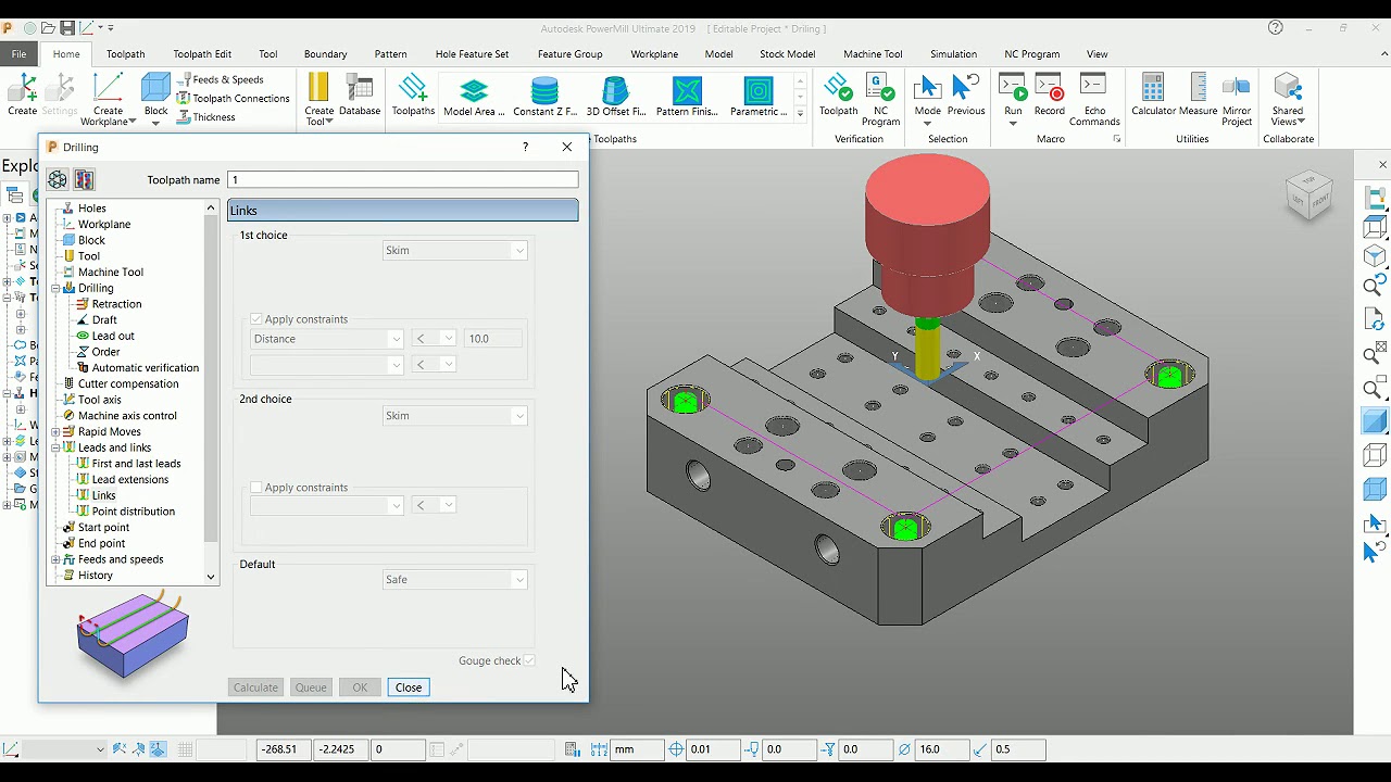 Autodesk PowerMill - Helical Milling - Tutorial 48 - Tamil