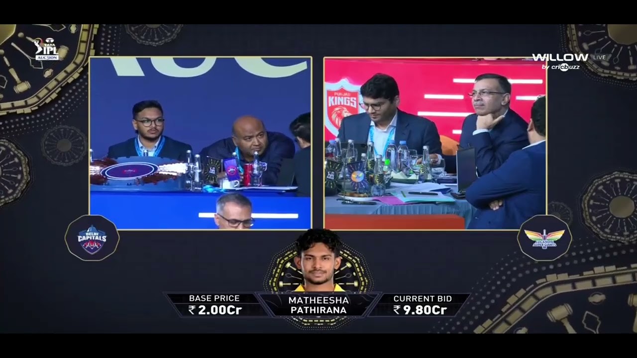 Matheesha pathirana in ipl auction💰sold in 18cr😱#for you