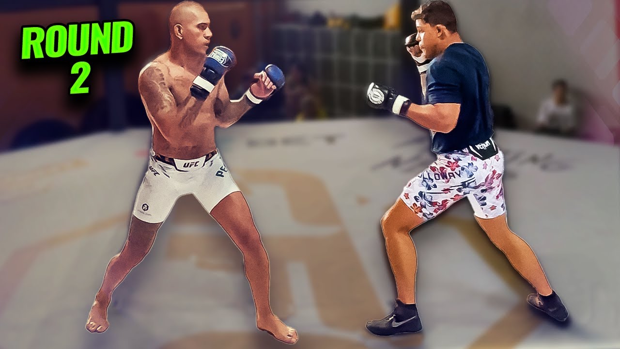 ALEX PEREIRA SHOWS OFF SKILLS IN EPIC SPARRING SESSION WITH CAIO BORRALHO