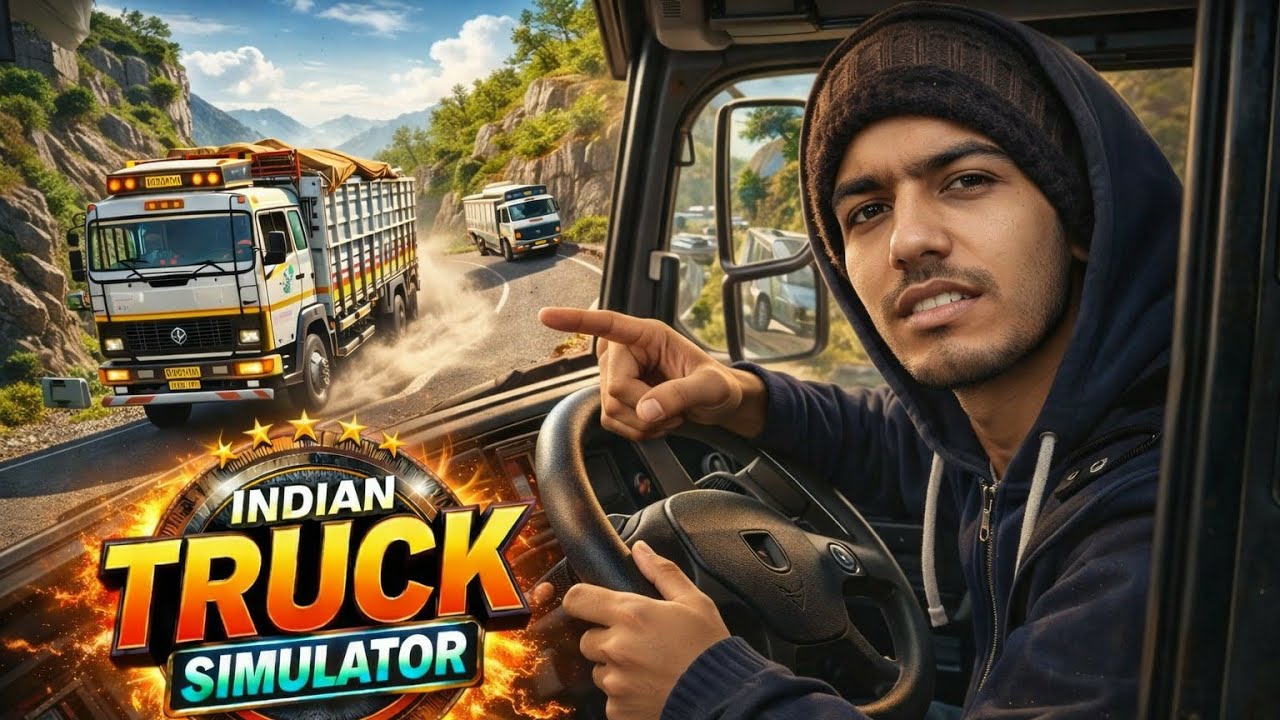 India Ki Sabse Dangerous Truck Driving 😨 Real Physics | Indian Truck Simulator | YaatiGamerzz