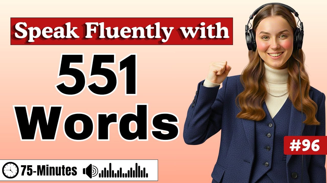 How To Speak English With Just 551 Words ✨| No Grammar, No Difficult Words, No Teacher Needed