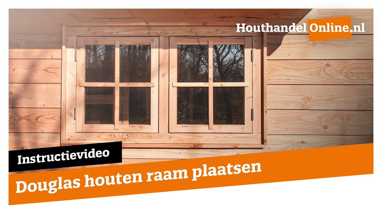 Douglas houten ramen plaatsen — Houthandelonline #31