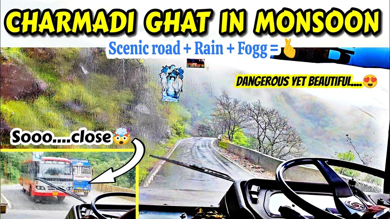 ಚಾರ್ಮಾಡಿ ಘಾಟ್😍 KSRTC Cabin Ride 