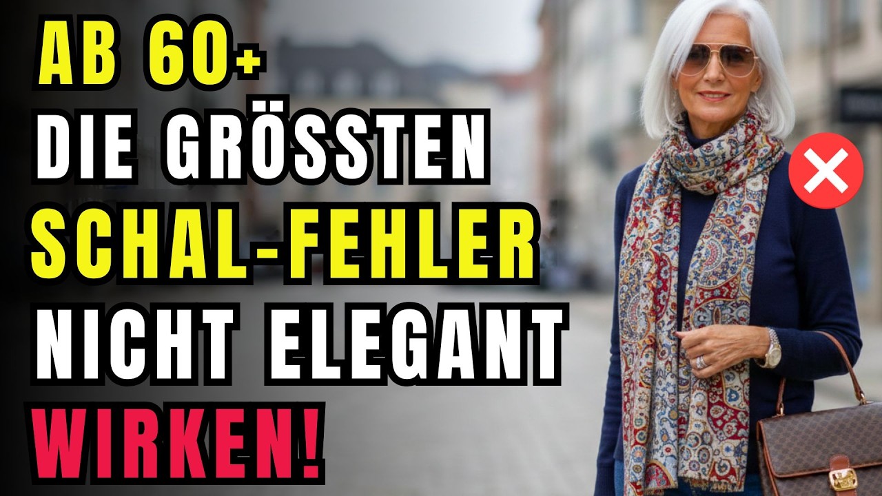 5 Schal-Fehler, die Sie sofort nicht elegant wirken lassen – so tragen Sie ihn elegant