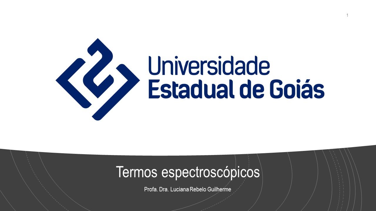 Termos espectroscópicos e regras de seleção - Parte I -  Aula 11