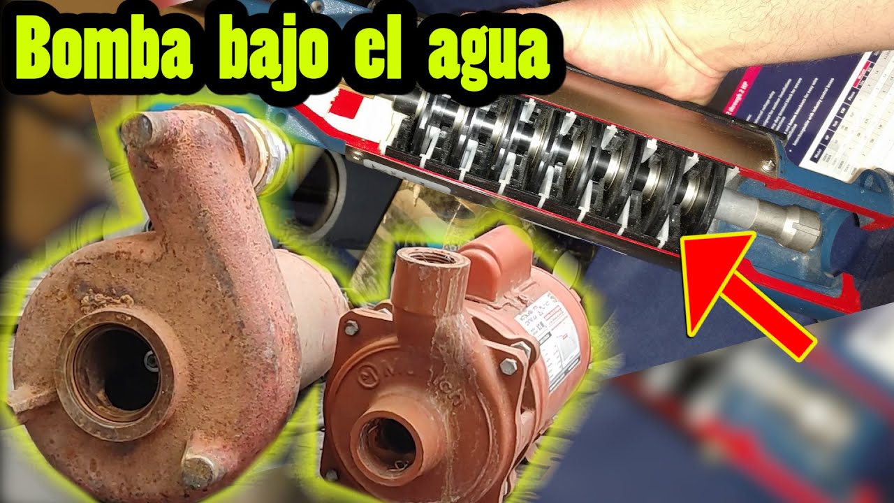 ¿Cómo funcionan las bombas sumergibles?