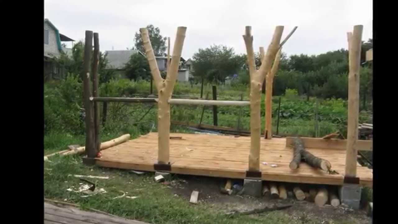 Беседка   часть1