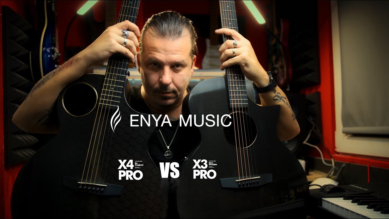 Гитары Enya Carbon Fiber: X3 Pro против X4 Pro — демонстрация и сравнение