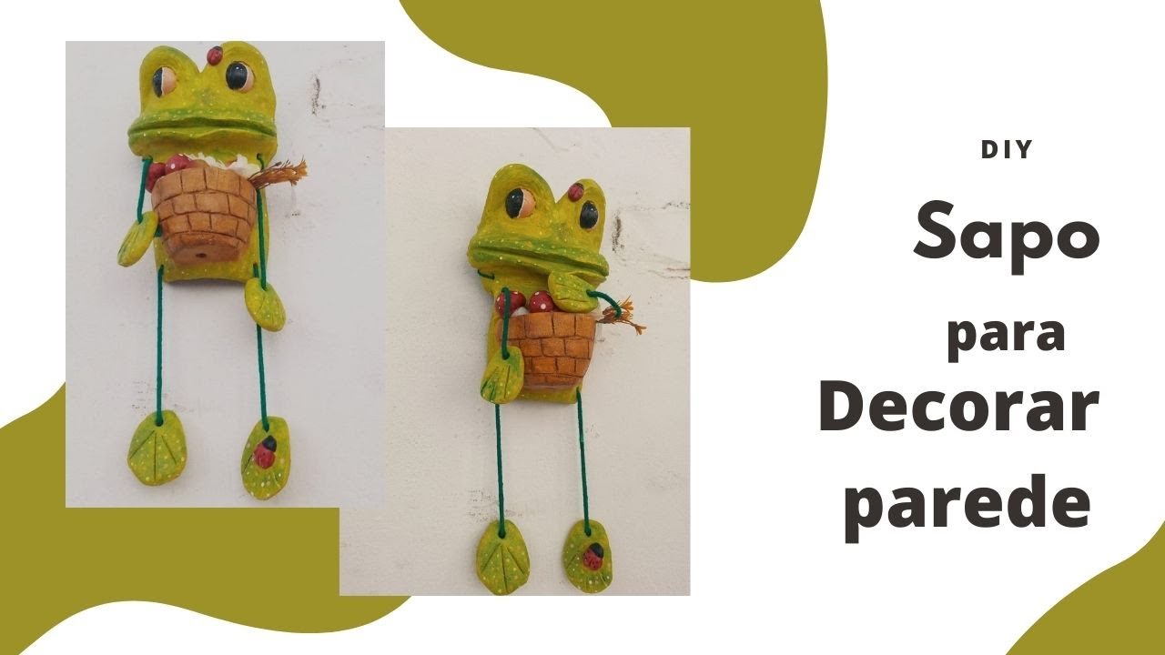 DIY: SAPO PARA DECORAR PAREDE