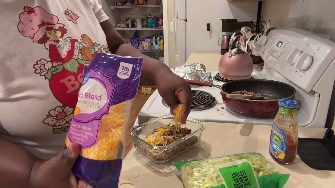 Getting ready for work, Making my lunch for work!!