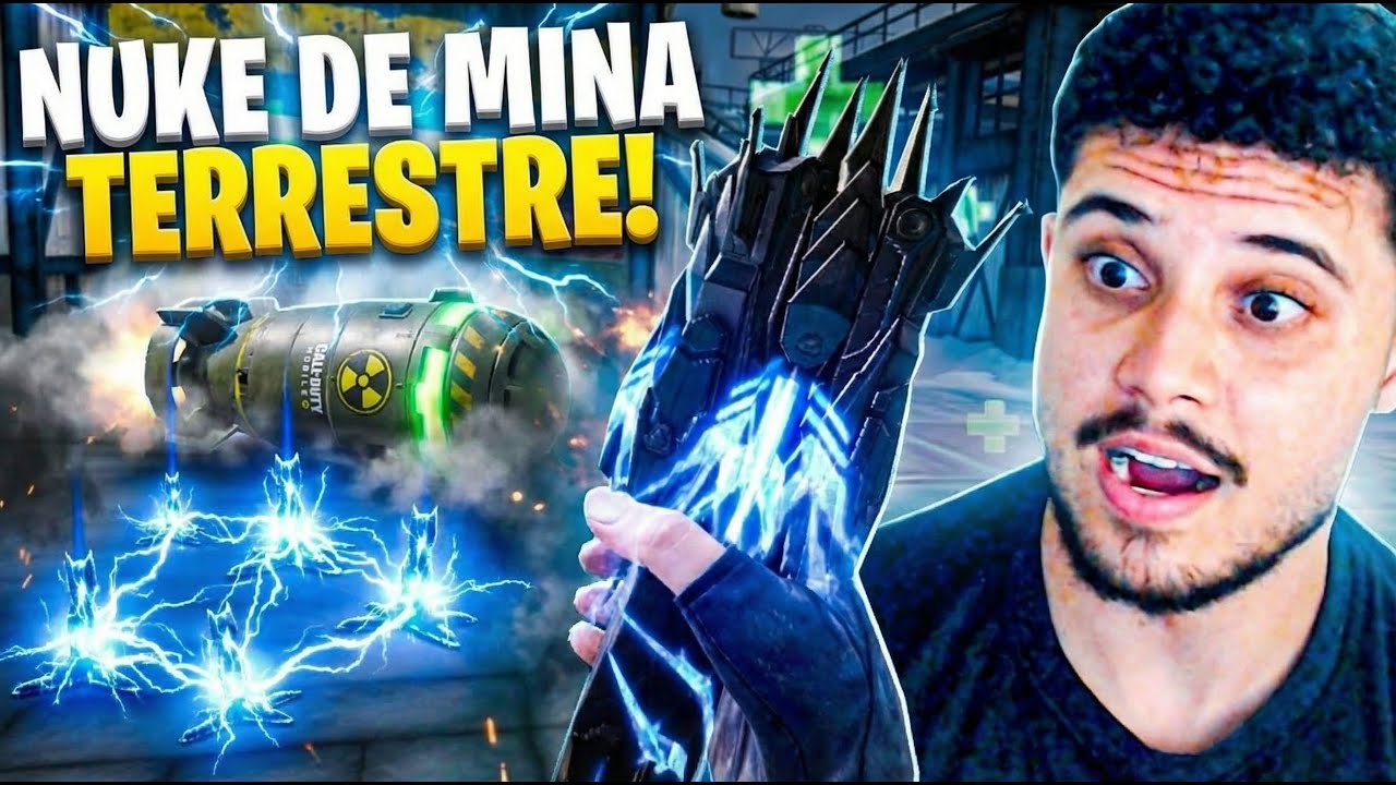 SIM... Ele pegou NUKE só de MINA TERRESTRE no COD MOBILE!