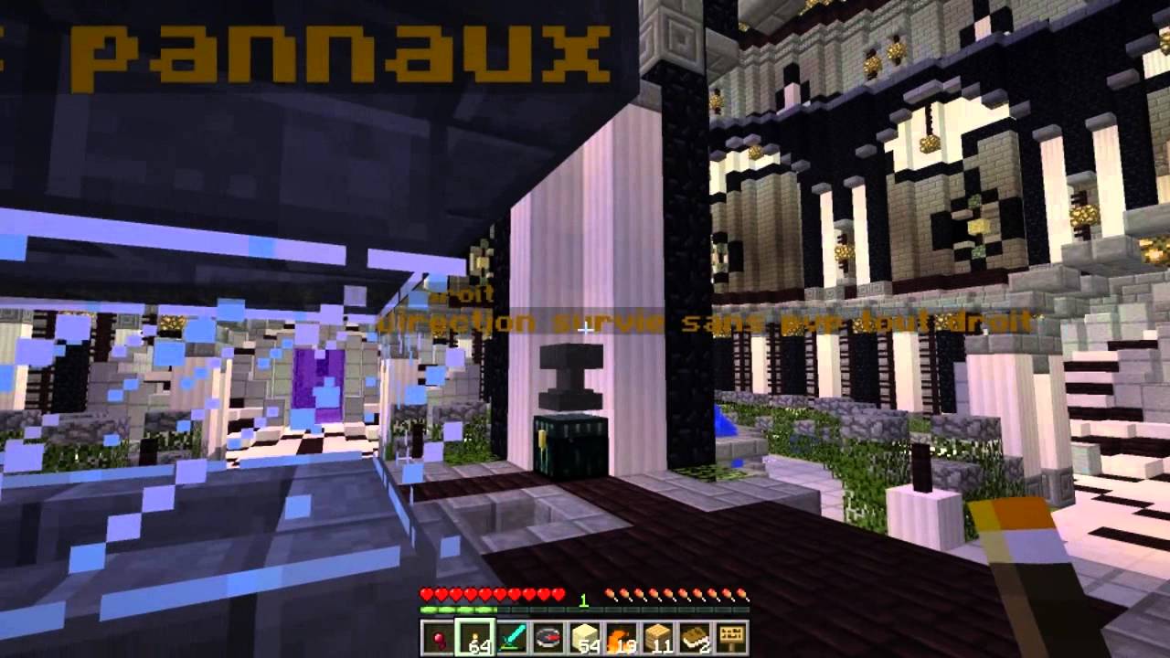 ►Pr&eacute;sentation d'un serveur minecraft 1.7.10 ◄