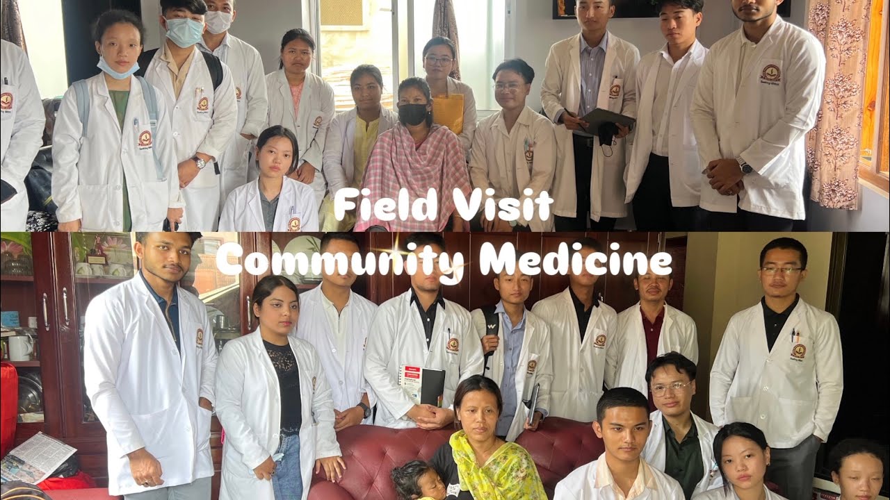 FIELD VISIT | COMMUNITY MEDICINE | MED STUDENT VLOG | SAHS, LANGOL