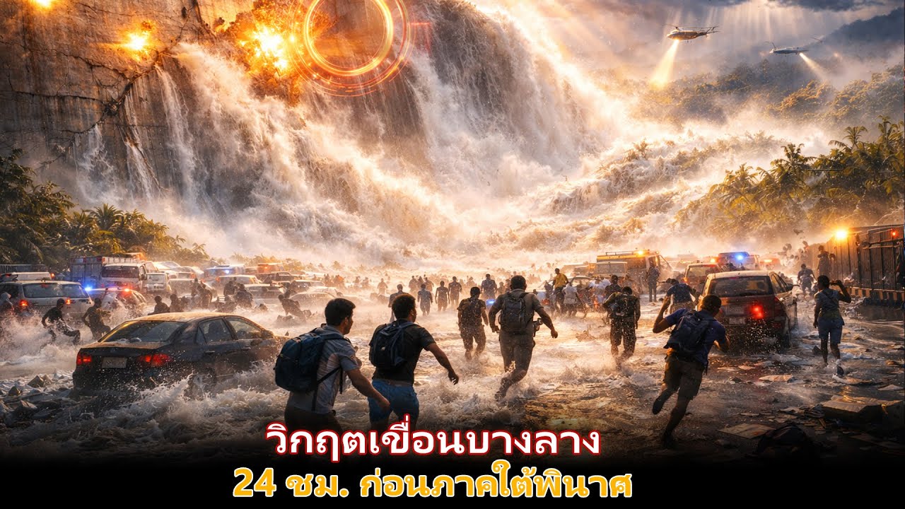 วิกฤตเขื่อนบางลาง! หน่วยซีลพลีชีพกู้ระเบิดไซยาไนด์ - 24 ชม. ก่อนภาคใต้พินาศ