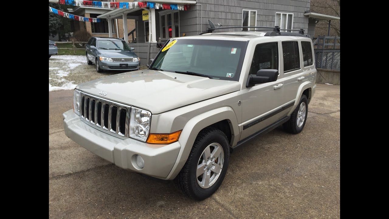 2008 Jeep Commander Sport 4x4 Elite Auto Outlet Bridgeport Ohio