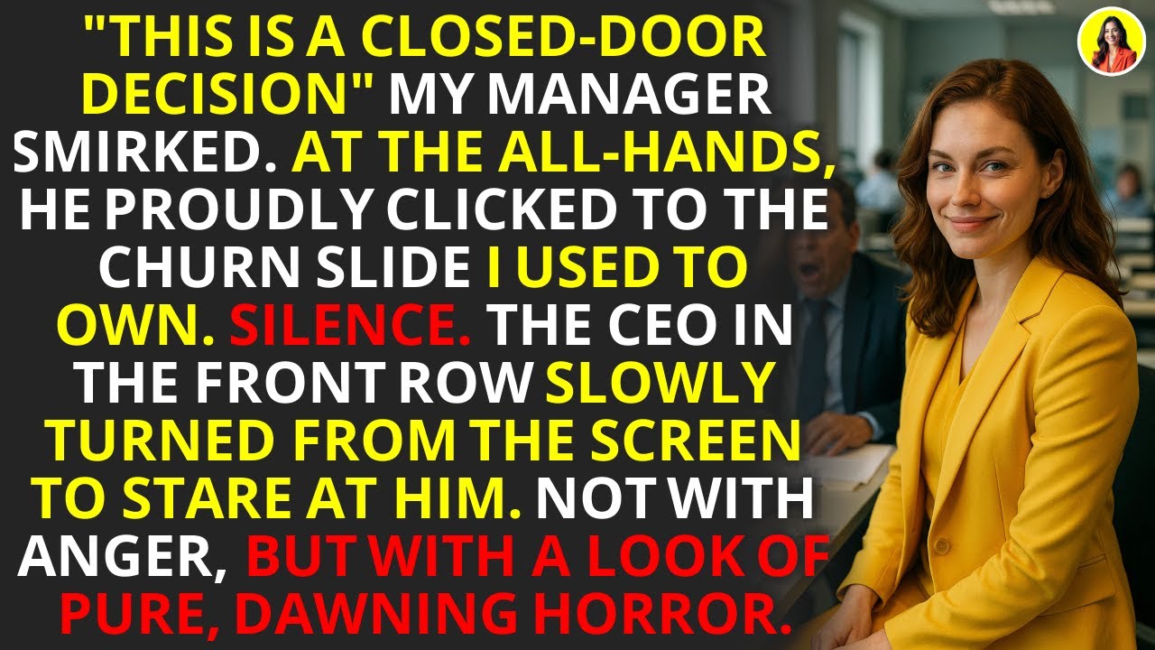 I Let My Boss Crash Our Churn - Then Exposed Him With Receipts | #CorporateRevenge
