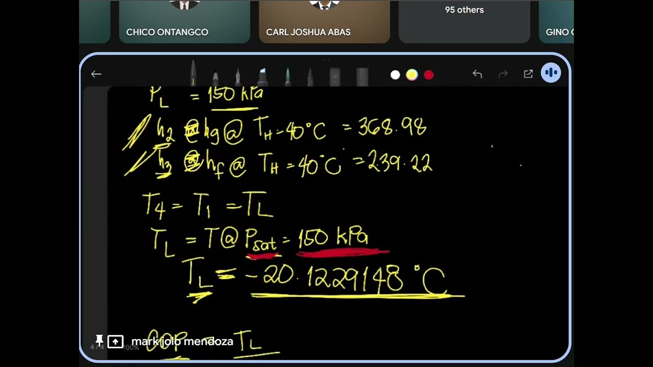 REF SYS - REVERSE CARNOT DISCUSSION
