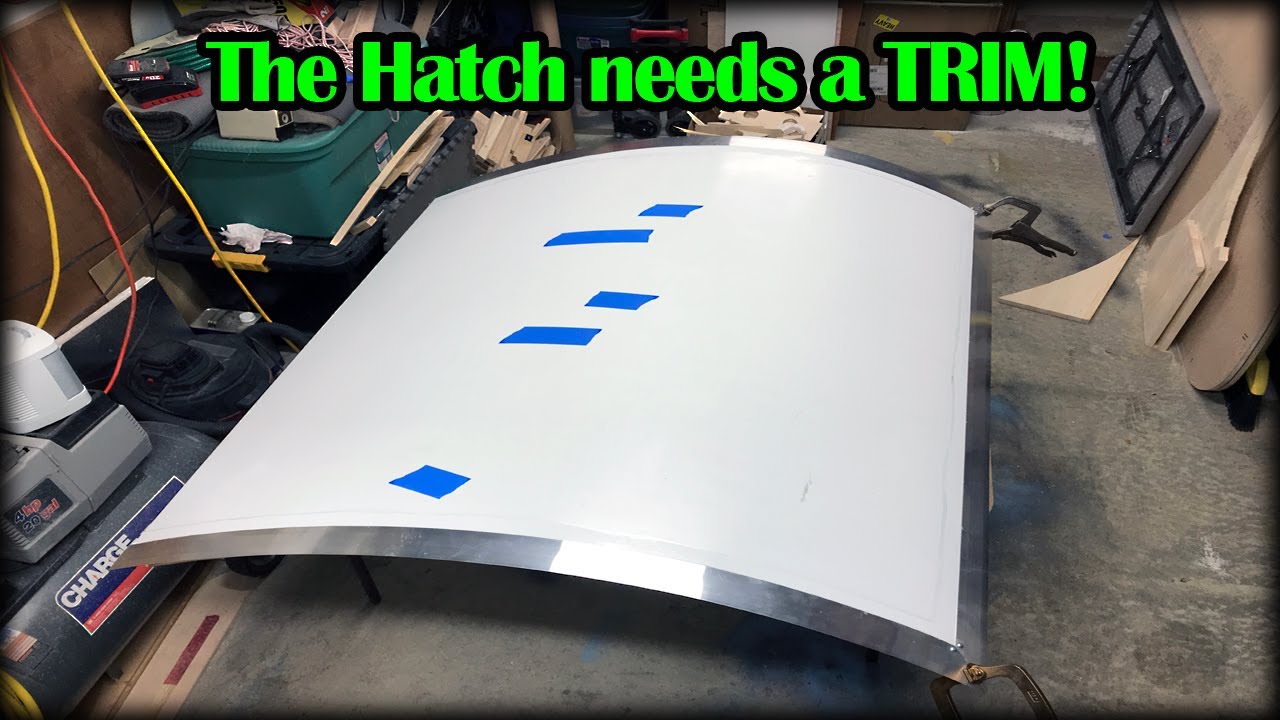 Let’s Build A Teardrop * Step-By-Step * - Part 40 (Galley Hatch Trim)