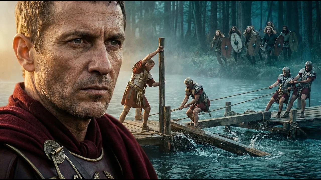 El puente imposible de Julio César (en 10 días) | Roma cruzó el Rin