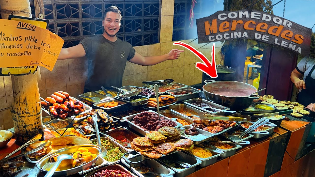 El comedor MÁS FAMOSO de EL SALVADOR 🇸🇻🍳 ¡Cocinado todo a leña!