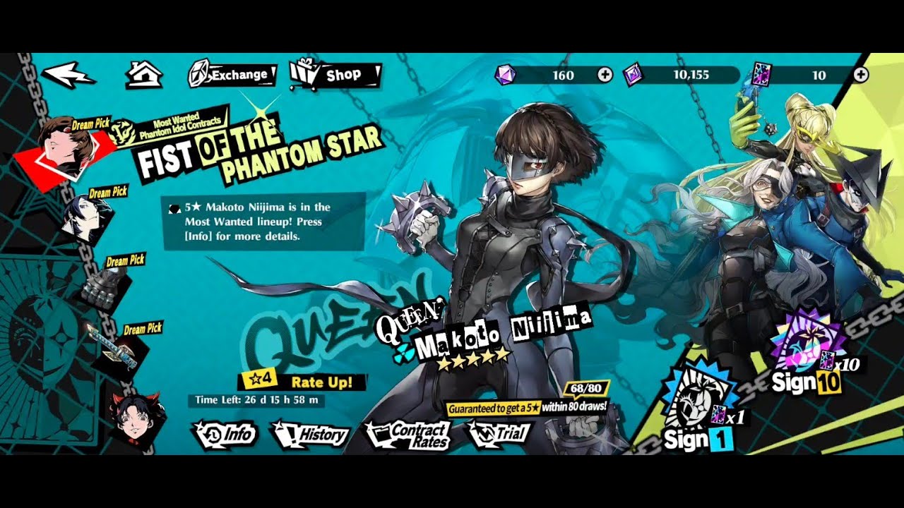 Persona 5 X (P5X) Gameplay | Gacha Draws 04