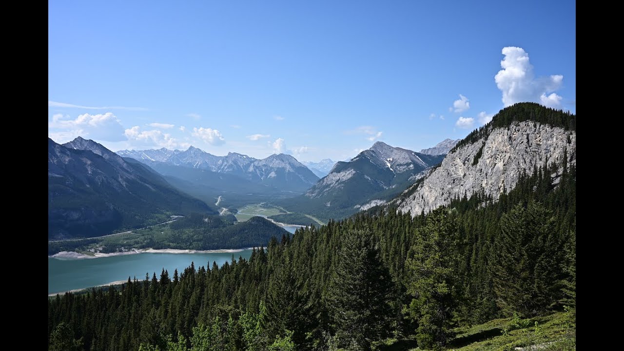 NORDIC WALKING: Prairie View Trail, Kananaskis, AB, Canada