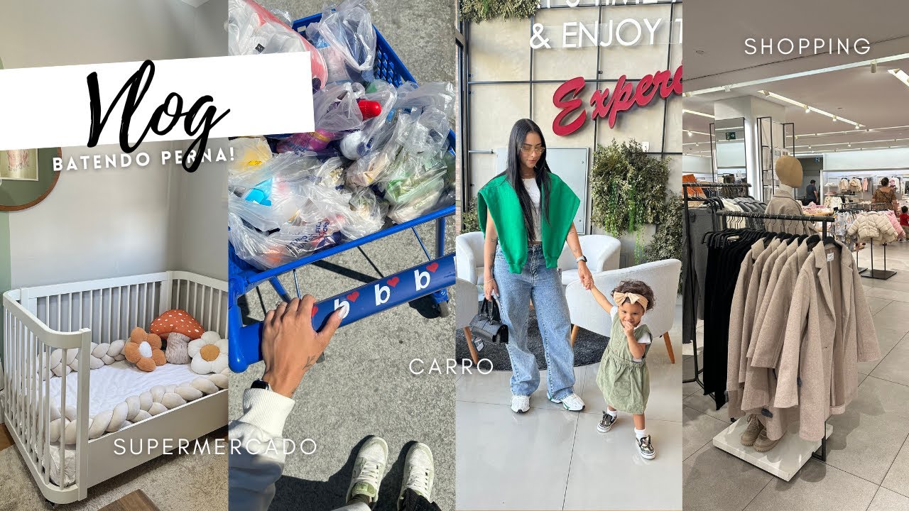 DIA DE COMPRAS NO SHOPPING, MERCADO DA SEMANA, CARRO NA REVISÃO, GIRLS NIGHT E PASSEIO COM A PIETRA!