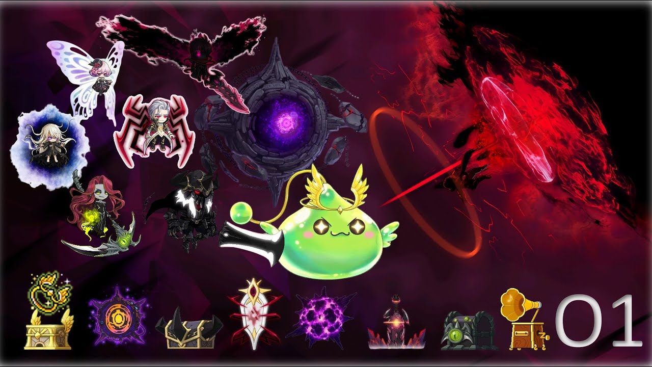[MapleSea](YG Draco) 30mins KK Buff for 8 Bosses 01