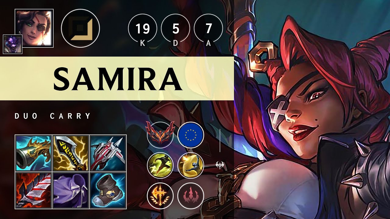 Samira ADC vs Caitlyn - EUW Grandmaster Patch 25.20