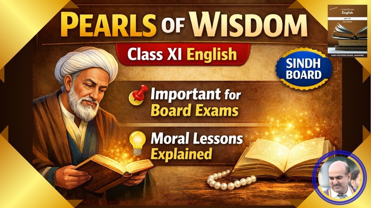 Unit 10.1 Pearls of Wisdom | Class XI English | Complete Explanation | Awaleen Marketing