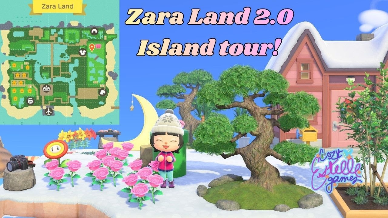 Zara Land 2.0 Island Tour Video! - Animal Crossing New Horizons 